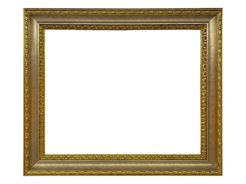 Vintage , square, gold frame white or PNG background,  photo frame idea, basic, vector, HD, quality, design pattern, vintage gold, square