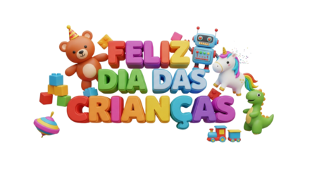 Celebrating Childrens Day with Joyful Toys and Festive Decorations a Day for Fun and Play