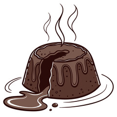 piece of chocolate cake