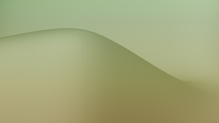 Smooth curves in a serene landscape with minimalism in soft tones