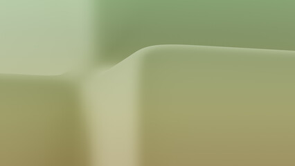 Minimalist 3D render showcasing smooth contours and soft colors in a serene abstract environment