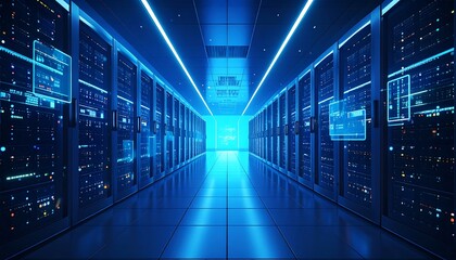 abstract background with binary code