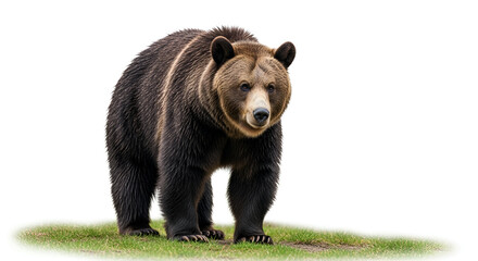 Fototapeta premium brown bear in the forest