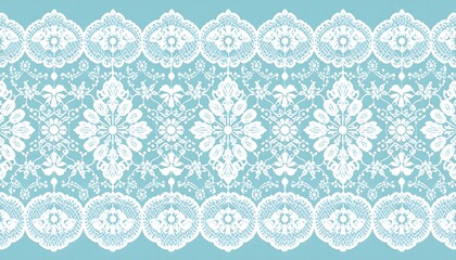 Elegant Lace Border Pattern Design