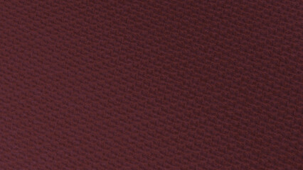 Dark Red Textile Texture Close-Up Woven Fabric Background