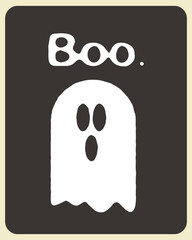 Halloween Ghost_Graphic Arrangement Two