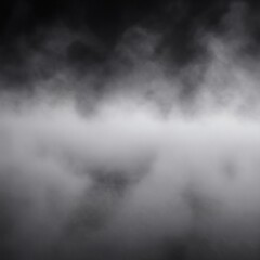 Fototapeta premium Dramatic Smoke and Fog Grayscale Abstract Texture Overlay.