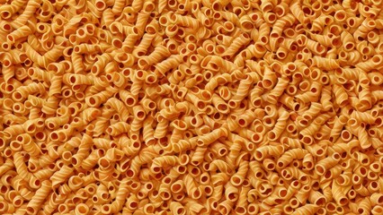 Close-up of orange pasta background