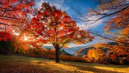 Vibrant Tree Colors In Nature S Splendor