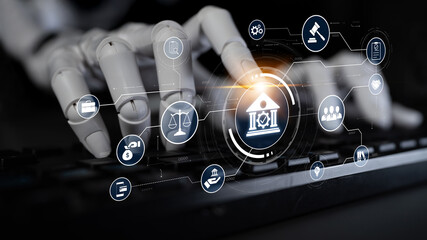 AI regulates digital law through compliance dashboards, justice-oriented tools, and secure...