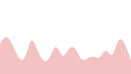 Smooth, flowing light pink waves create a gentle, modern abstract background. Ideal for design elements, branding, or subtle visual content.
