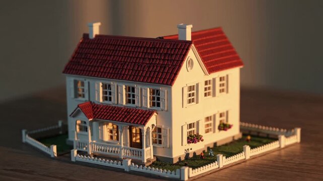 House model miniature