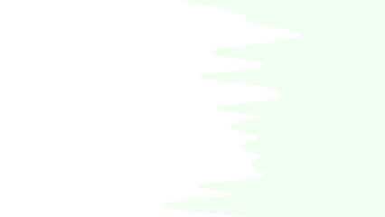 Clean, minimalist abstract background featuring gentle wavy light green and white shapes. Ideal for modern design, branding, or tranquil concepts.