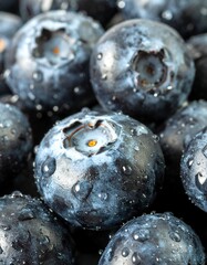 Close-up of fresh blueberries (6)