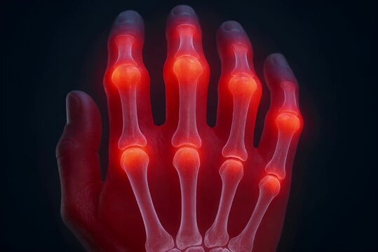 Arthritis in Hands: Swollen Finger Joints and Painful Inflammation