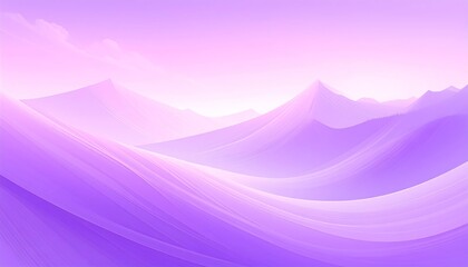 Pastel Mountainscape