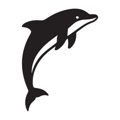 Dolphin silhouette