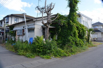空き家になった日本の住宅