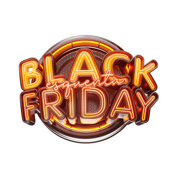 Selo 3d Esquenta Black Friday
