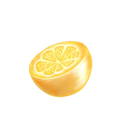 slice of lemon