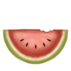 slice of watermelon