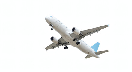 Obraz premium Airplane isolated on white background