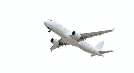 Obraz premium Airplane isolated on white background