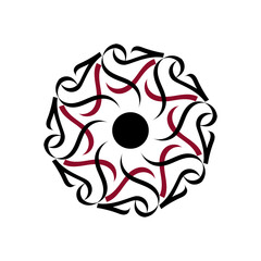 Naklejka premium arabic calligraphy abstract art