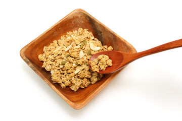 器に入れたオートミール