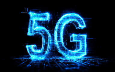5G technology showcasing high-speed digital connectivity