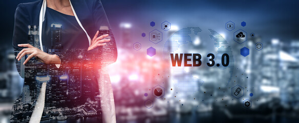 A map of global Web 3.0 decentralized applications and services. The ecosystem includes...