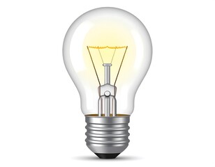 Illuminating Idea: A Vivid Lightbulb Illustration