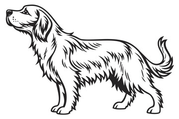 Maltese Dog Silhouette – Vector PNG, Transparent Background