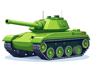 Modern Combat Armored Vehicle Illustration