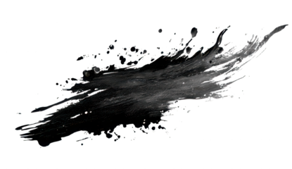 High quality photo of a water splash frozen in motion isolated on transparent background