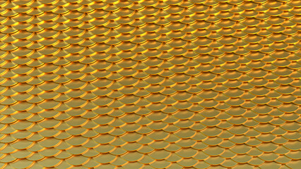 The Gold scale for abstract Background 3d Rendering.