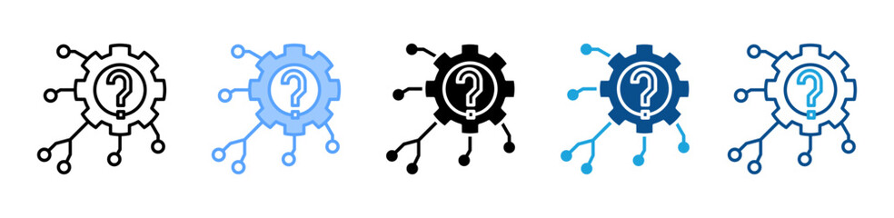 Root Cause icon sheet multiple style collection