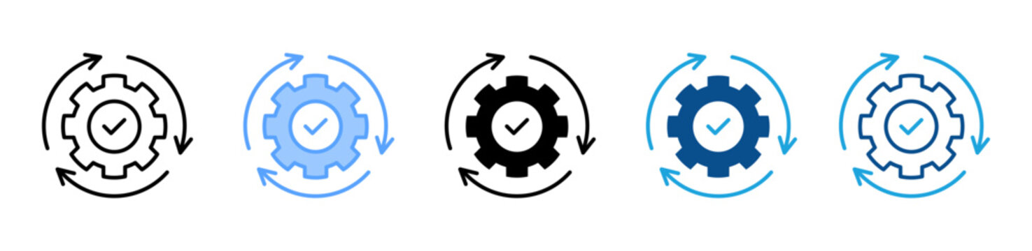Continuity icon sheet multiple style collection
