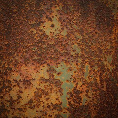 Rust texture close-up detail