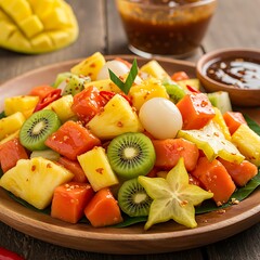 tropical fruit salad