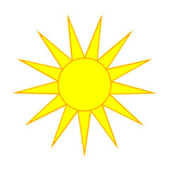 sun vector illustration