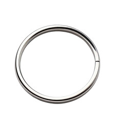 Metal ring, smooth, simple, circular,  solid