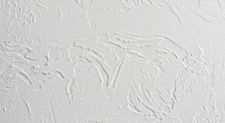 White decorative plaster wall texture background.