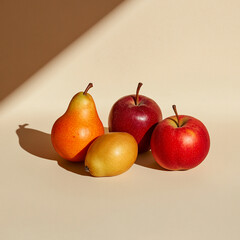 여러가지 과일들