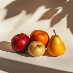 여러가지 과일들