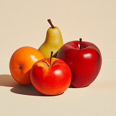 여러가지 과일들