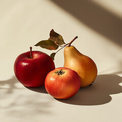 여러가지 과일들