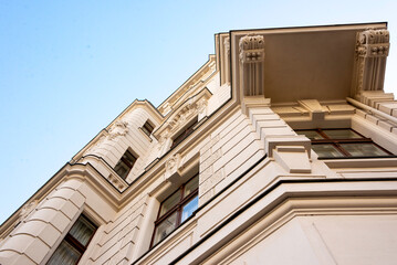 Majestic Classical Architecture in Berlin - A Low Angle Perspective © lukšić