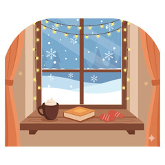 Advent Sunday Isolated Cartoon Vector And Christmas Tree