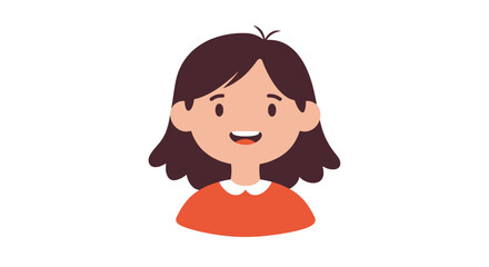 Cartoon illustration of a smiling boy wearing a blue sweater and dark pants.